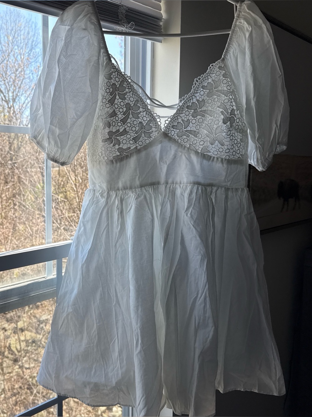 NEW Princess Polly white mini dress